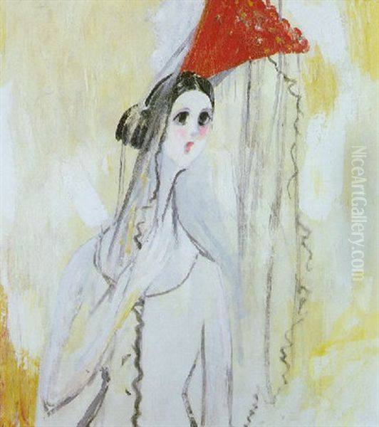 L'espagnole Oil Painting by Jacqueline Marval