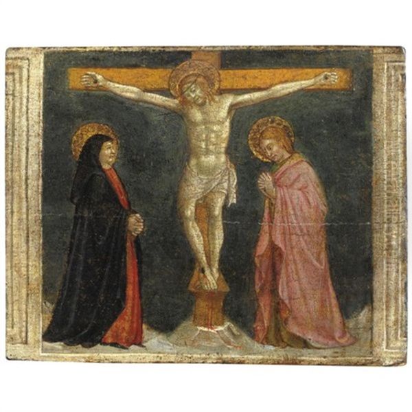 Crocefissione Oil Painting by  Masaccio