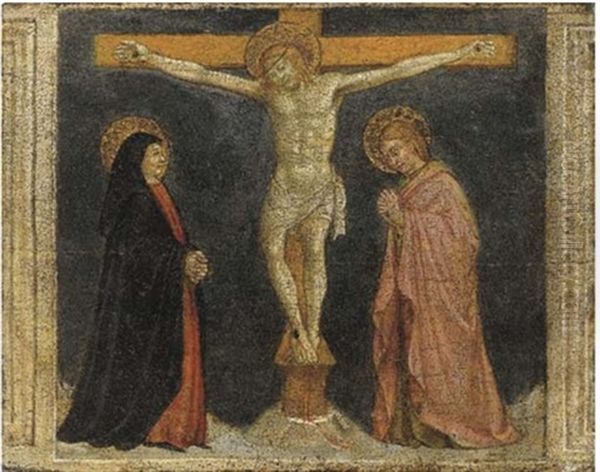 Crocefissione Oil Painting by  Masaccio