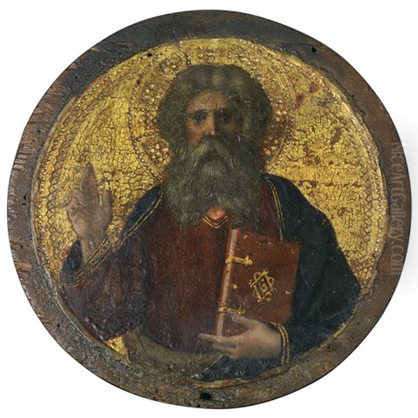 Segnender Gottvater by Tommaso di Cristoforo Fini Masolino da Panicale