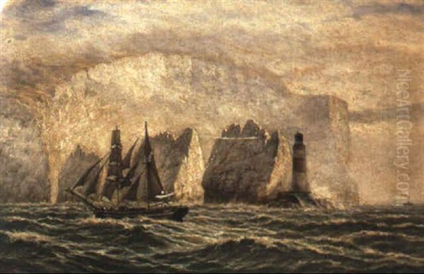 The Needles Oil Painting by William Henry Mason