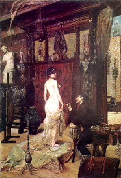 The Artist's Studio by Francisco Masriera Manovens