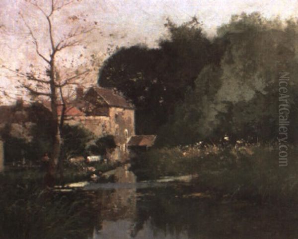 Paisaje De Vichy by Francisco Masriera Manovens