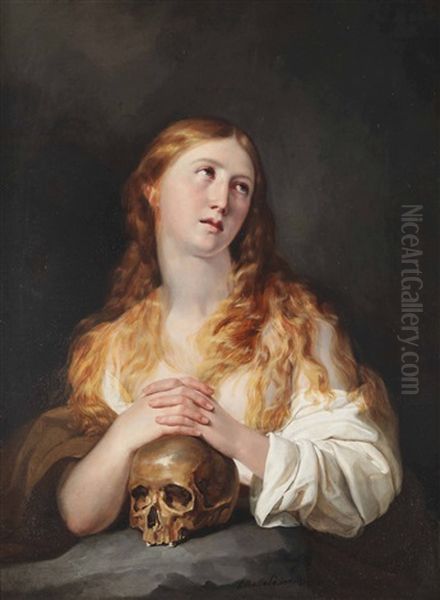 S. Maria Maddalena Oil Painting by Leonardo Massabo