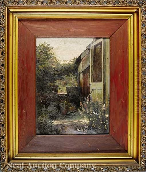 Back Door With Cistern (+ 2 Others, Smllr; 3 Works) by Julie M. Massie