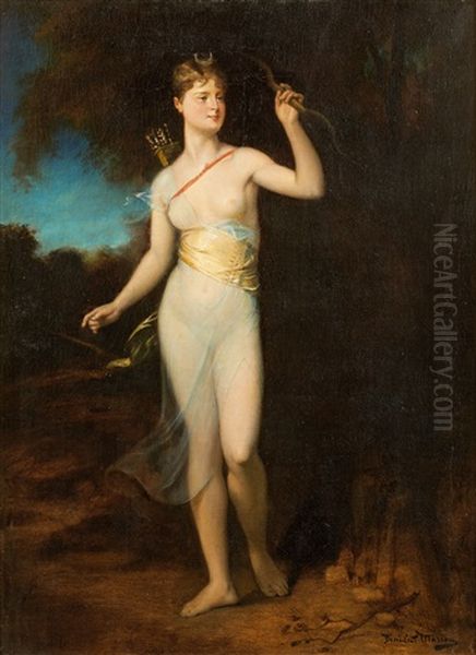 Artemis Oil Painting by Benedict Masson