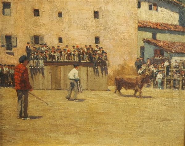 Le Torero Amateur A Passages Oil Painting by Georges Masson