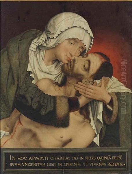 The Lamentation Oil Painting by Quentin Massys the Elder