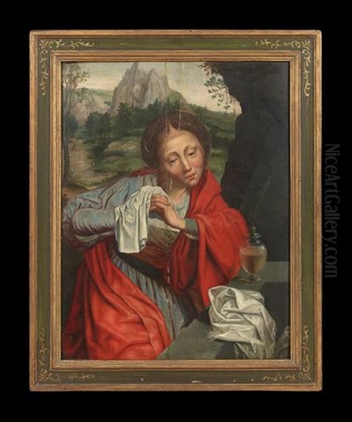 Mary Magdalene Oil Painting by Quentin Massys the Elder