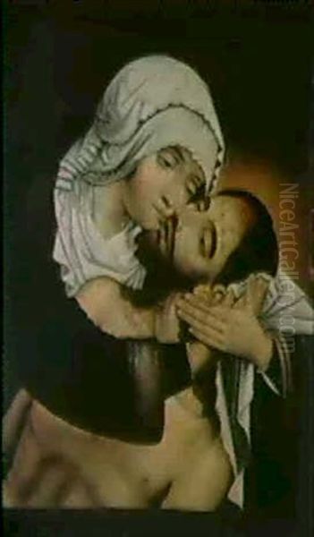 Pieta Oil Painting by Quentin Massys the Elder