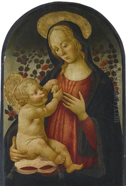 The Madonna And Child by  Master of San Miniato