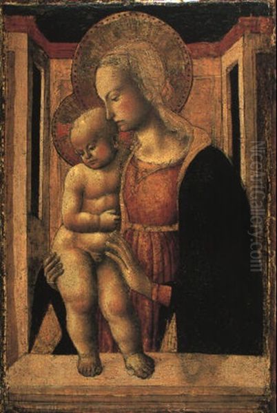 The Madonna And Child Oil Painting by  Master of San Miniato