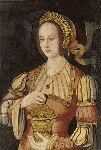 The Magdalen by  Master of the Female Half Lengths