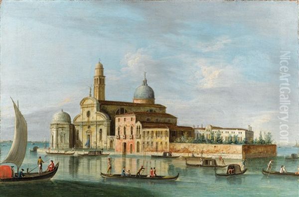 Blick Auf San Michele In Venedig Oil Painting by  Master of the Langmatt Foundation Views