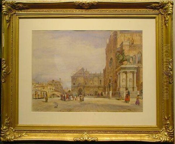 Venice Oil Painting by Rudolf Bernt