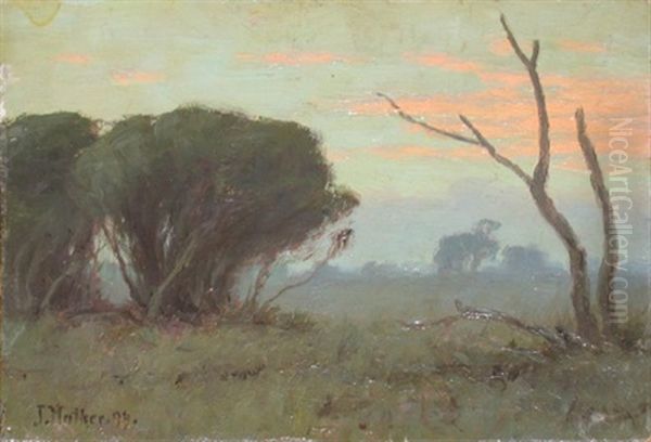 Dawn Oil Painting by John Mather