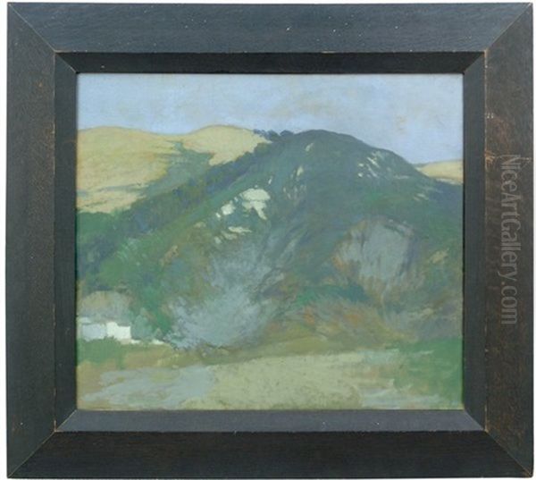 Study Of California Hills Oil Painting by Arthur Frank Mathews