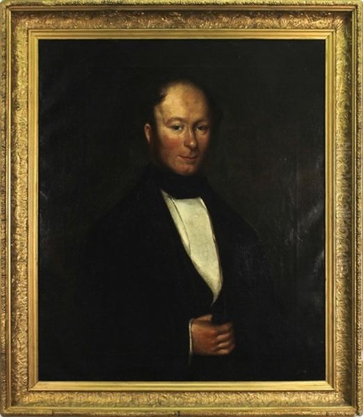 John Lee Douglas Mathies ,gentleman, Oil On Canvas Oil Painting by John Lee Douglas Mathies