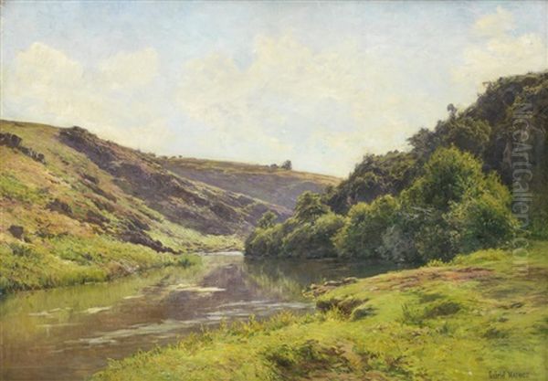 Paysages De La Creuse Oil Painting by Gabriel Mathieu