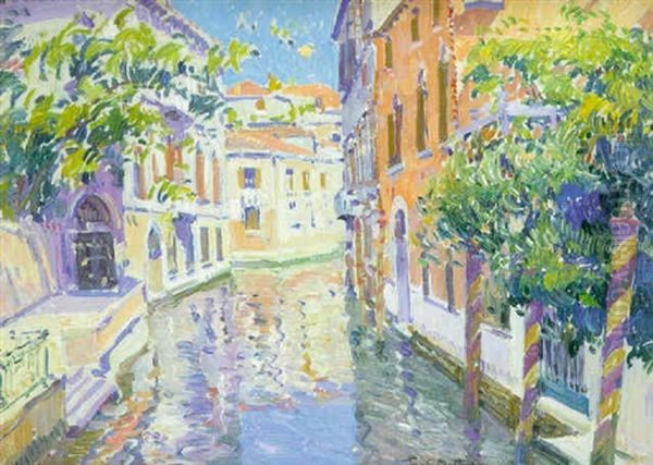 Venise Oil Painting by Paul Mathieu