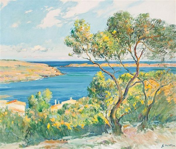 Costa Brava Oil Painting by Segundo Matilla Marina