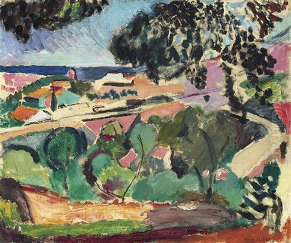 Paysage De Collioure Oil Painting by Henri Matisse