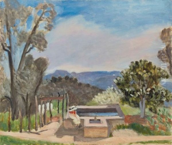 Le Vivier (paysage De Provence) Oil Painting by Henri Matisse