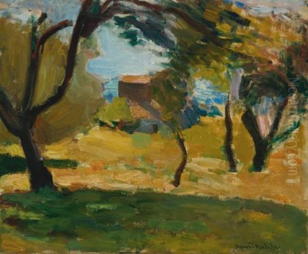 Paysage De Corse Oil Painting by Henri Matisse