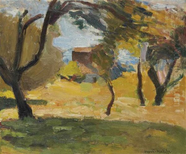 Paysage De Corse Oil Painting by Henri Matisse