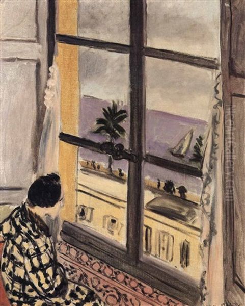 Woman At The Window, Nice Oil Painting by Henri Matisse