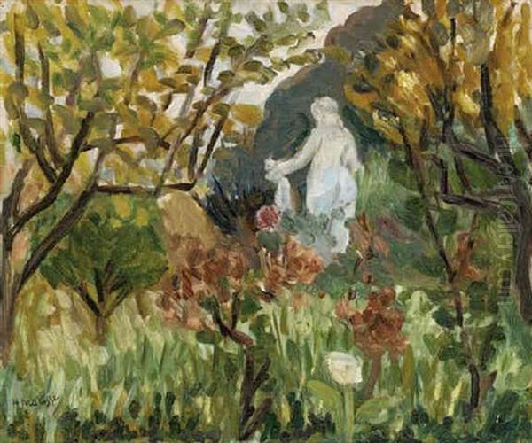 Le Jardin De Renoir Oil Painting by Henri Matisse