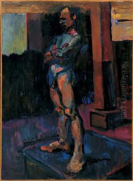 Nu, Atelier Carriere (portrait De Bevilaqua) Oil Painting by Henri Matisse