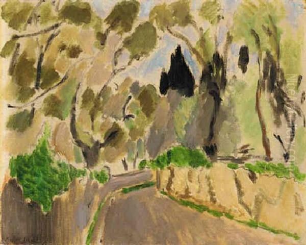 La Route Oil Painting by Henri Matisse