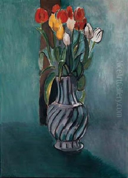 Les Tulipes Oil Painting by Henri Matisse