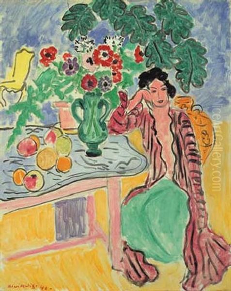 La Robe Persane Oil Painting by Henri Matisse