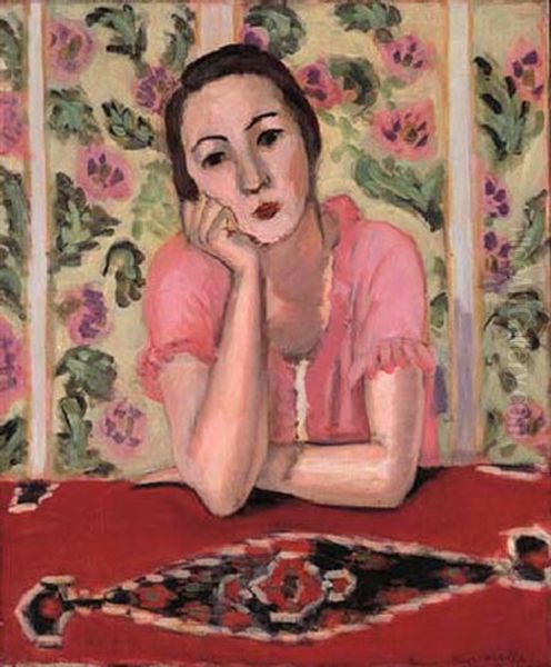 La Blouse Rose Oil Painting by Henri Matisse