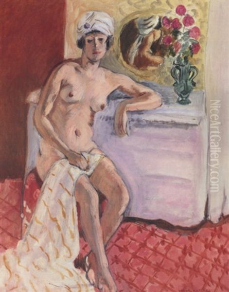 Nu Au Turban (henriette) Oil Painting by Henri Matisse