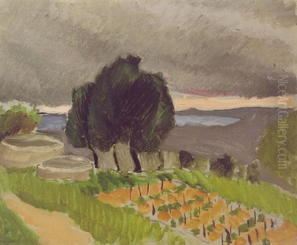 Paysage Du Midi - Avant L'orage Oil Painting by Henri Matisse