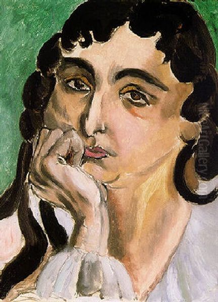 Portrait De Laurette Oil Painting by Henri Matisse