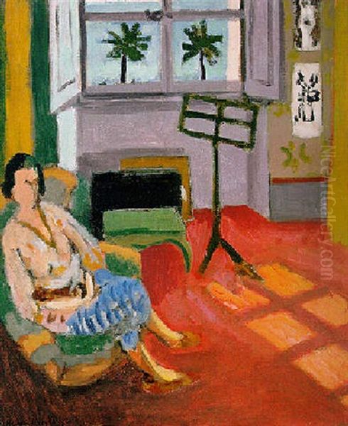 Interieur D'atelier, Le Lutrin Oil Painting by Henri Matisse