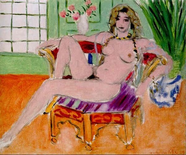 Odalisque Assise Oil Painting by Henri Matisse