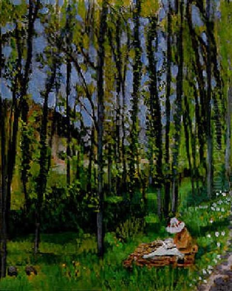 Sous-bois Oil Painting by Henri Matisse