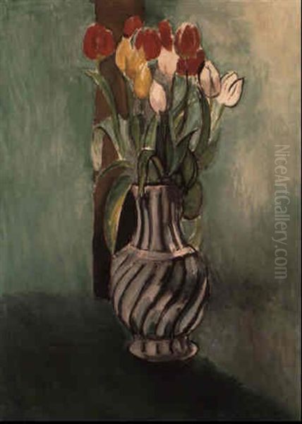 Les Tulipes Oil Painting by Henri Matisse