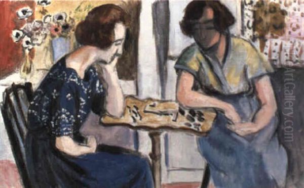 La Partie De Dominos Oil Painting by Henri Matisse