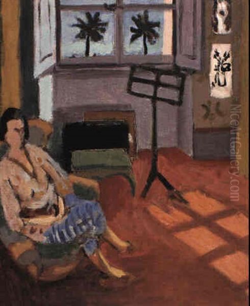 L'atelier A Lutrin Oil Painting by Henri Matisse