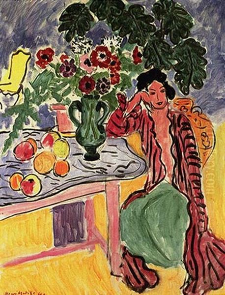 La Robe Persane Oil Painting by Henri Matisse