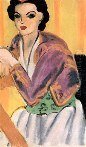 Bolero Violet Oil Painting by Henri Matisse