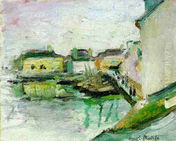 Le Port De Palais, Belle-ile Oil Painting by Henri Matisse