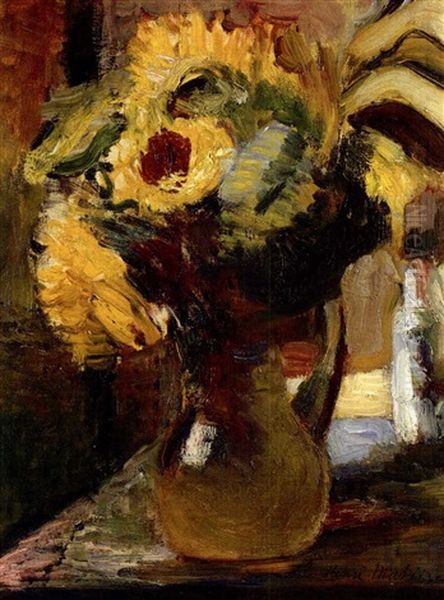 Le Bouquet De Soleils Oil Painting by Henri Matisse