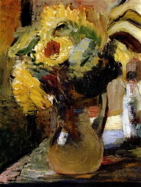 Le Bouquet De Soleils Oil Painting by Henri Matisse